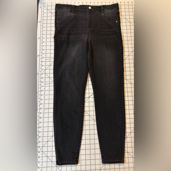 NWOT Liverpool Women’s Size 12/31 Meteorite Gia Glider Ankle Skinny Jeans - Picture 2 of 15